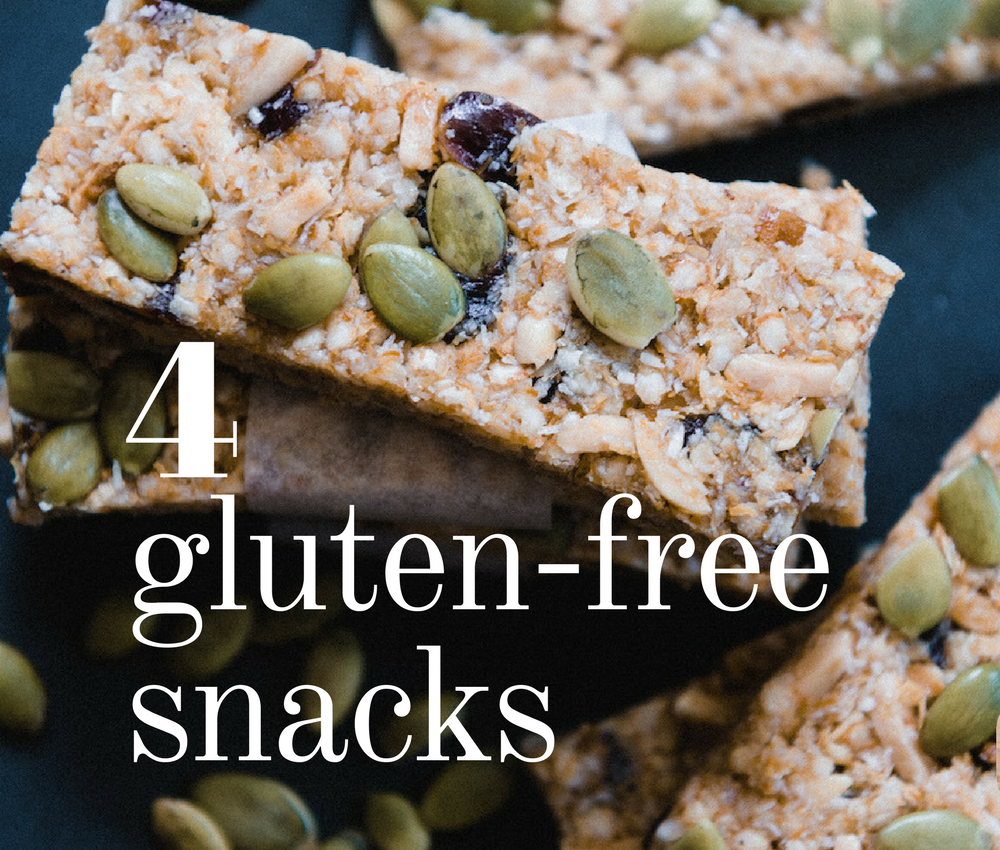 4 simple gluten-free after school snacks