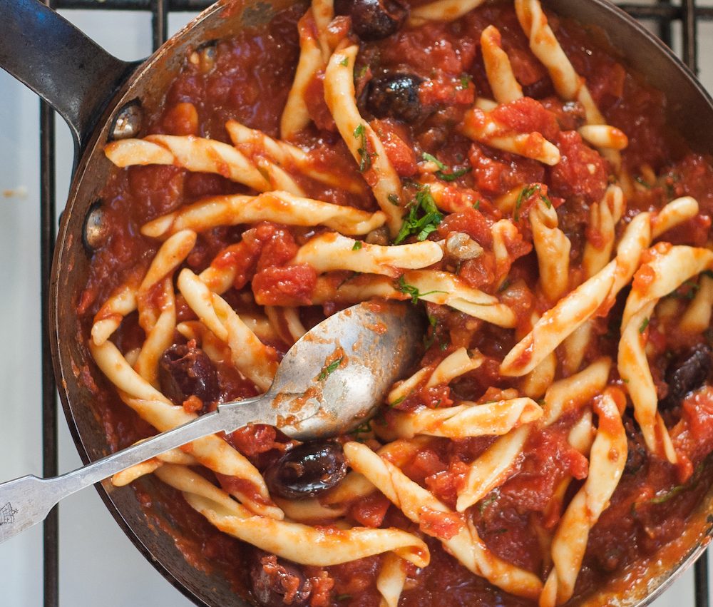 Puttanesca pasta