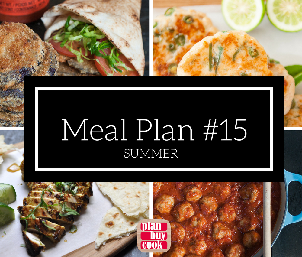 Meal plan #15 – Summer