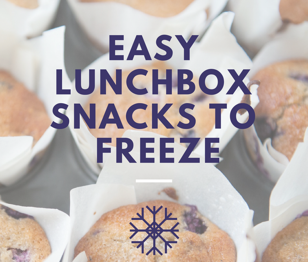 Great freezable lunchbox snacks for little lunch