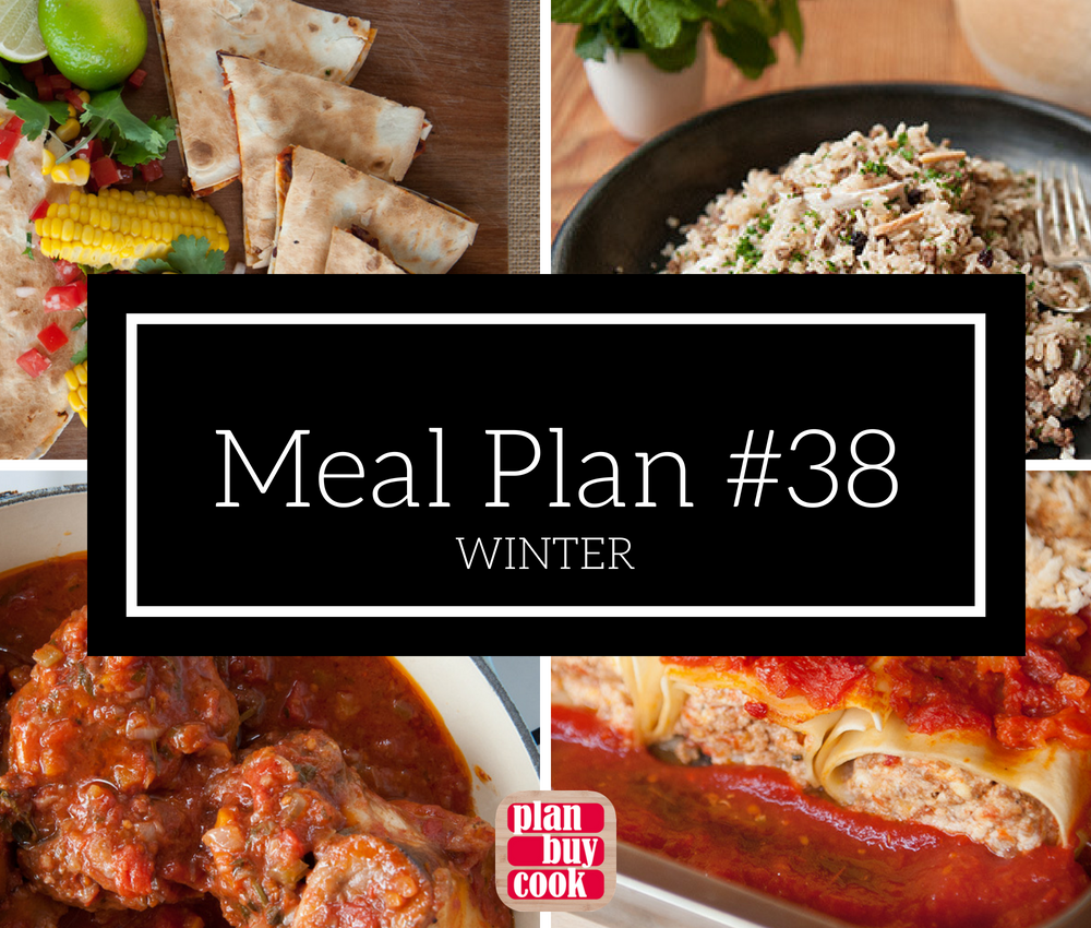 Meal plan #38 – Winter