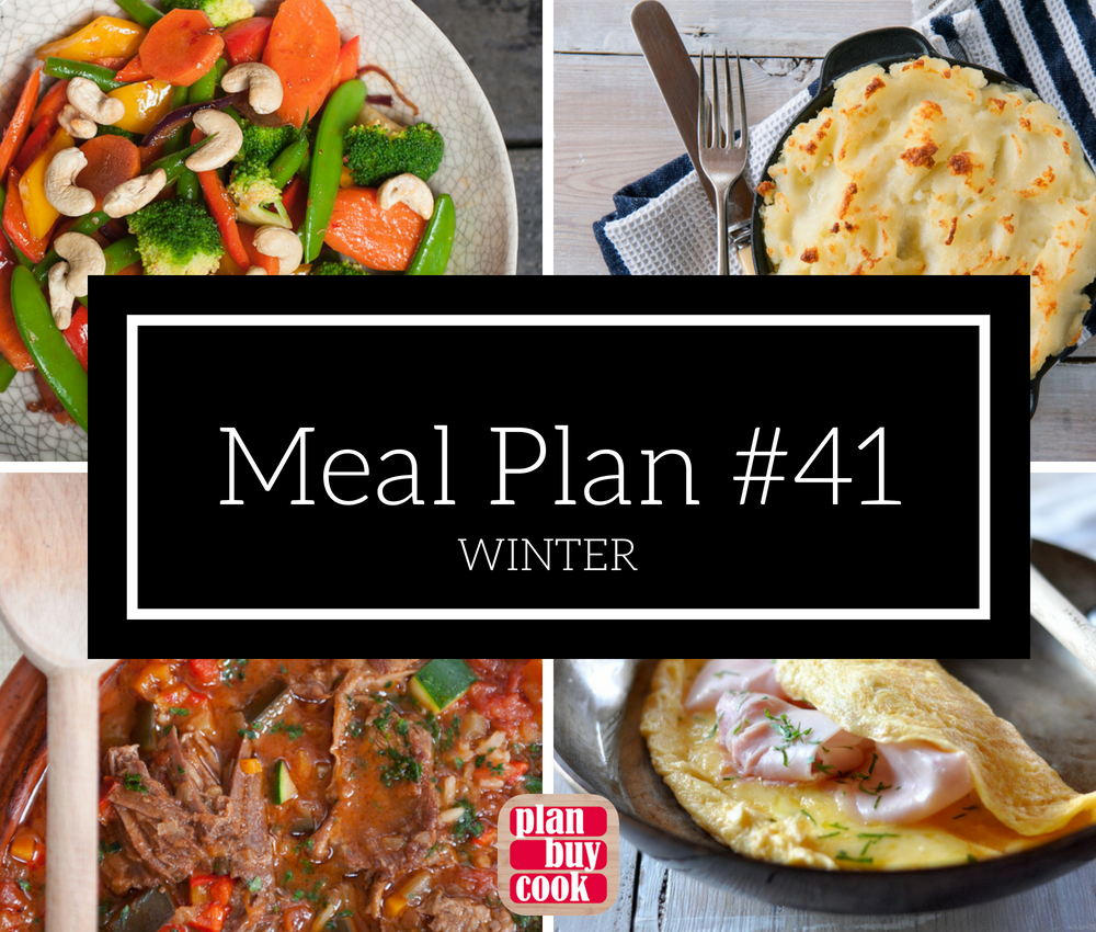 Meal plan #41 – Winter
