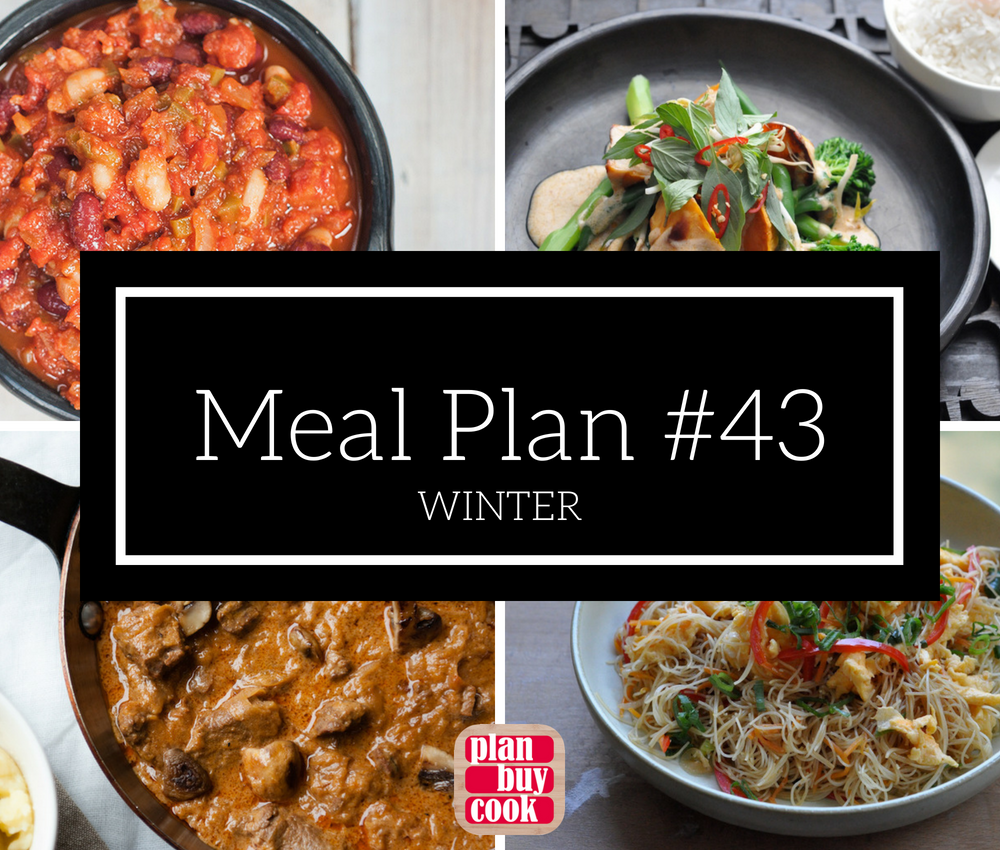 Meal plan #43 – Winter