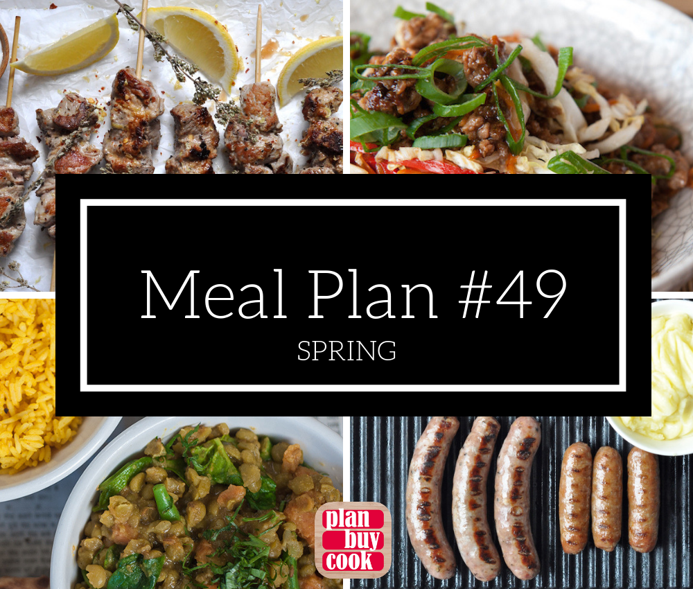 Meal plan #49 – Spring