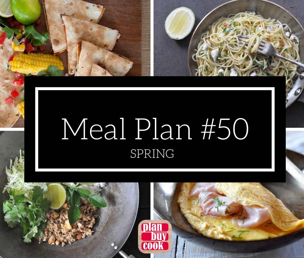 Meal plan #50 – Spring