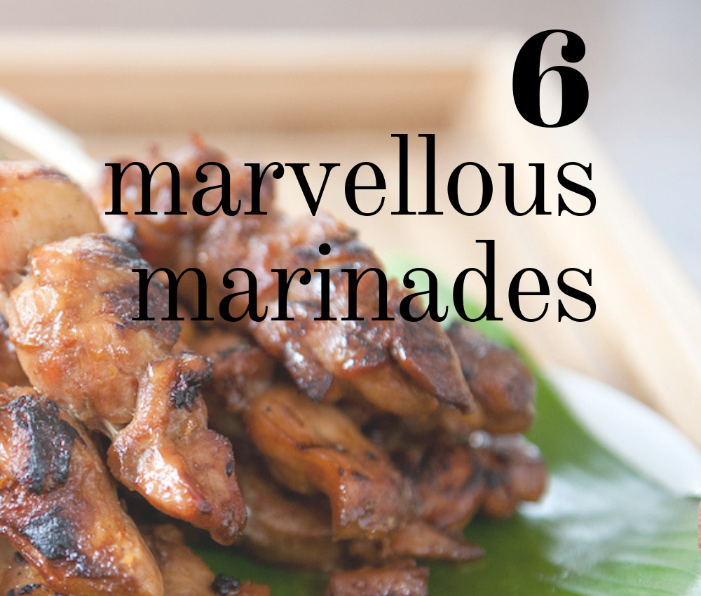Marvellous marinades