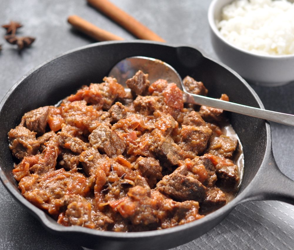 Indonesian braised beef